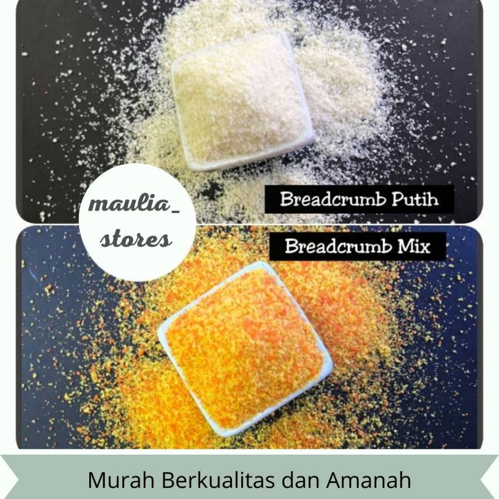

MURAH !!!!Tepung roti /panko/ white breadcrumb 500 gram