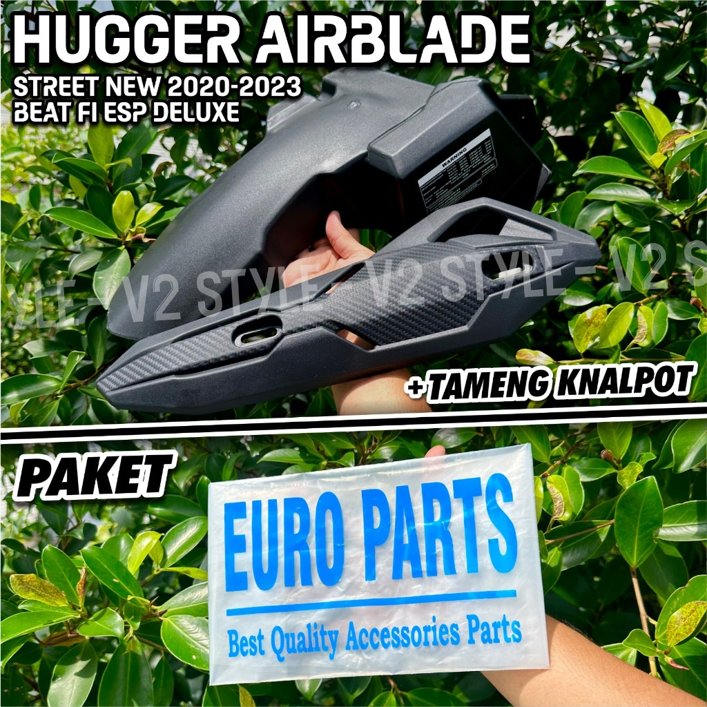 PAKET HUGGER BEAT AIRBLADE BEAT ORI EURO PARTS BEAT NEW 2020 - 2024 SPAKBOR KOLONG AIR BLADE + TAMEN