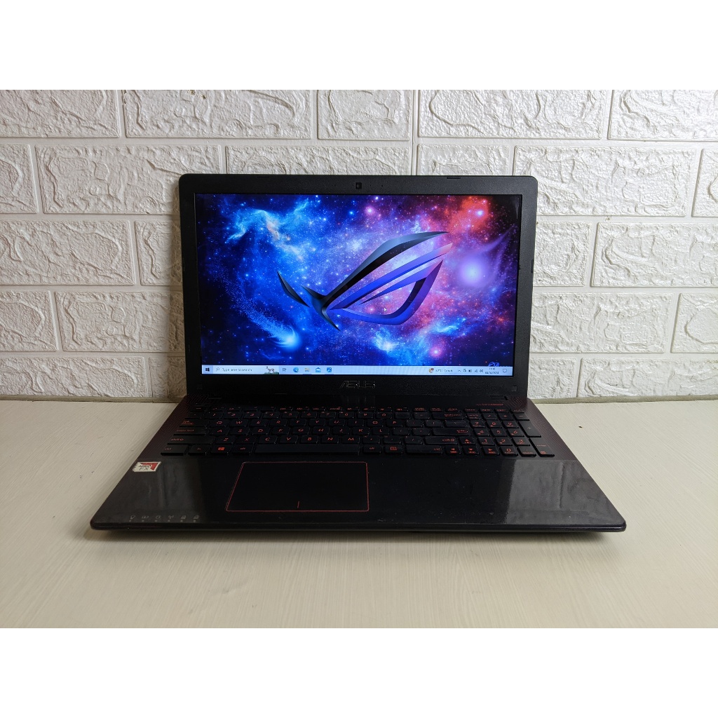 Asus X550IK Baby ROG RAM 16GB SSD 512GB Dual VGA Radeon RX560 4GB Laptop Gaming Second