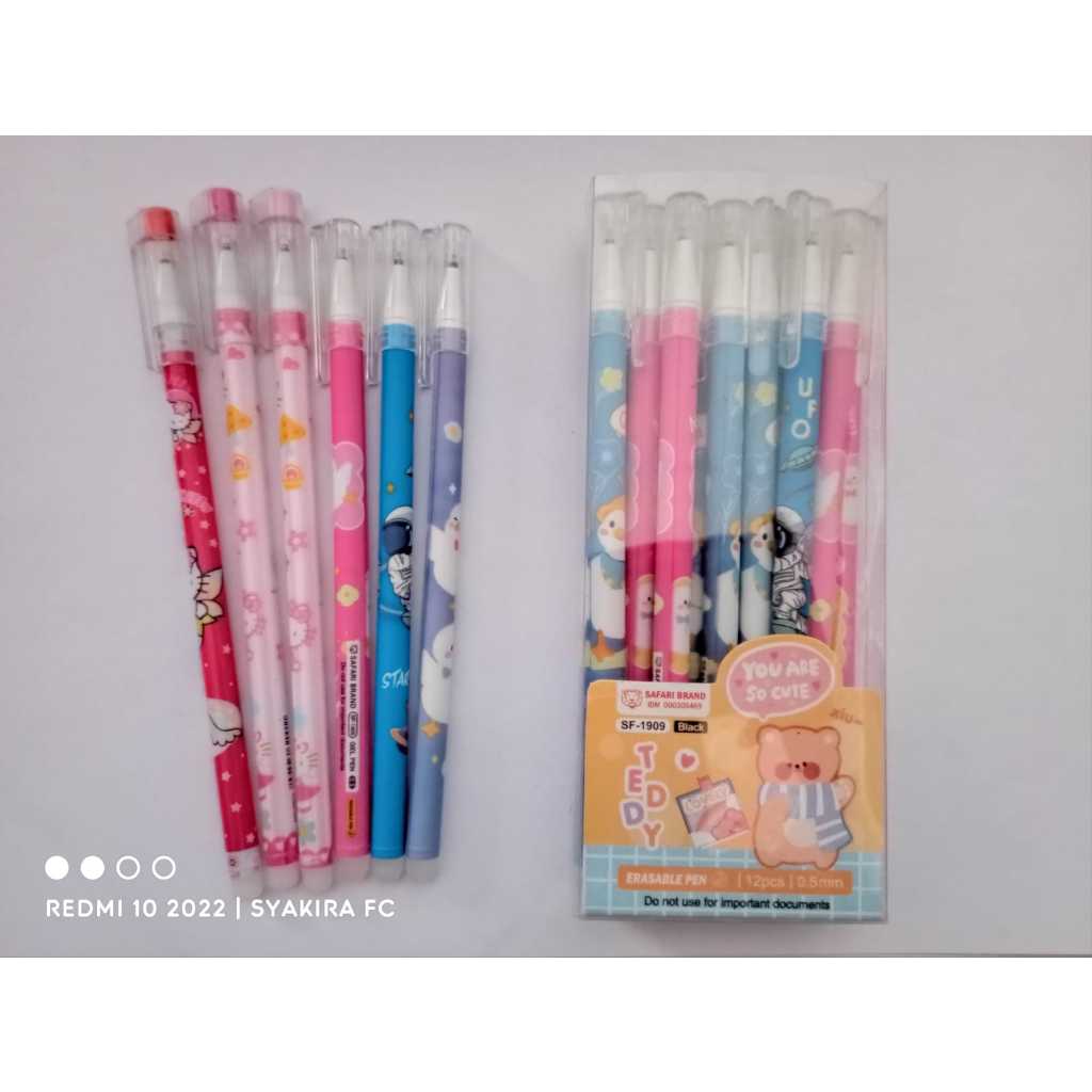 

Bolpoint/PULPEN HAPUS//PULPEN MOTIF LUCU UNIK//PENA GEL ERASABLE//PEN HAPUS LUCU