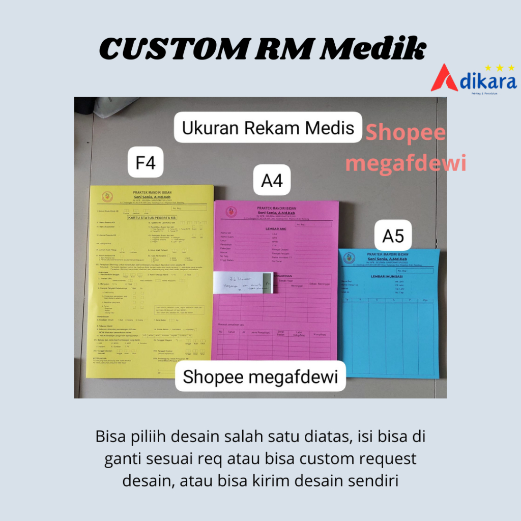 

RM A5 BC THIK/ BUFALLO 200gsm | ODONTO AMBULATOR | FREE DESAIN