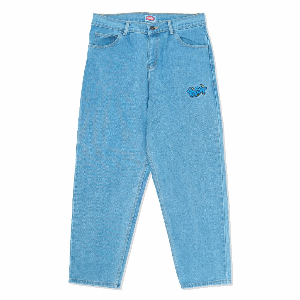 VAST PANTS BLUE DENIM - BAGGY FIT