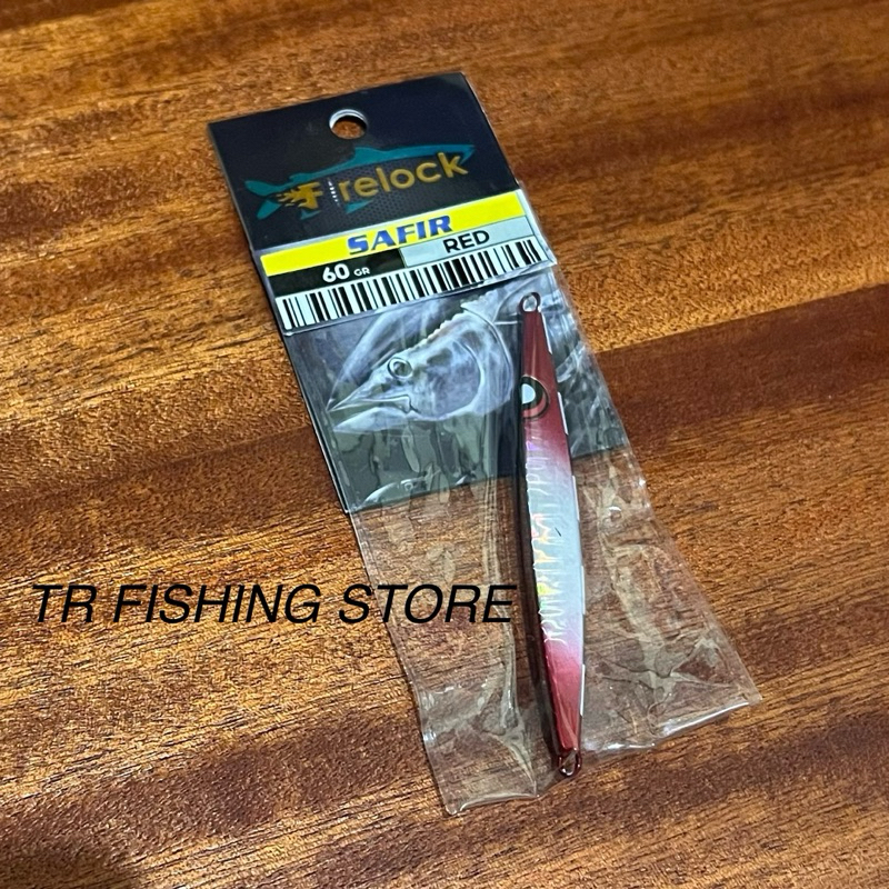 Metal Jig 60 gram Firelock Safir (Red)