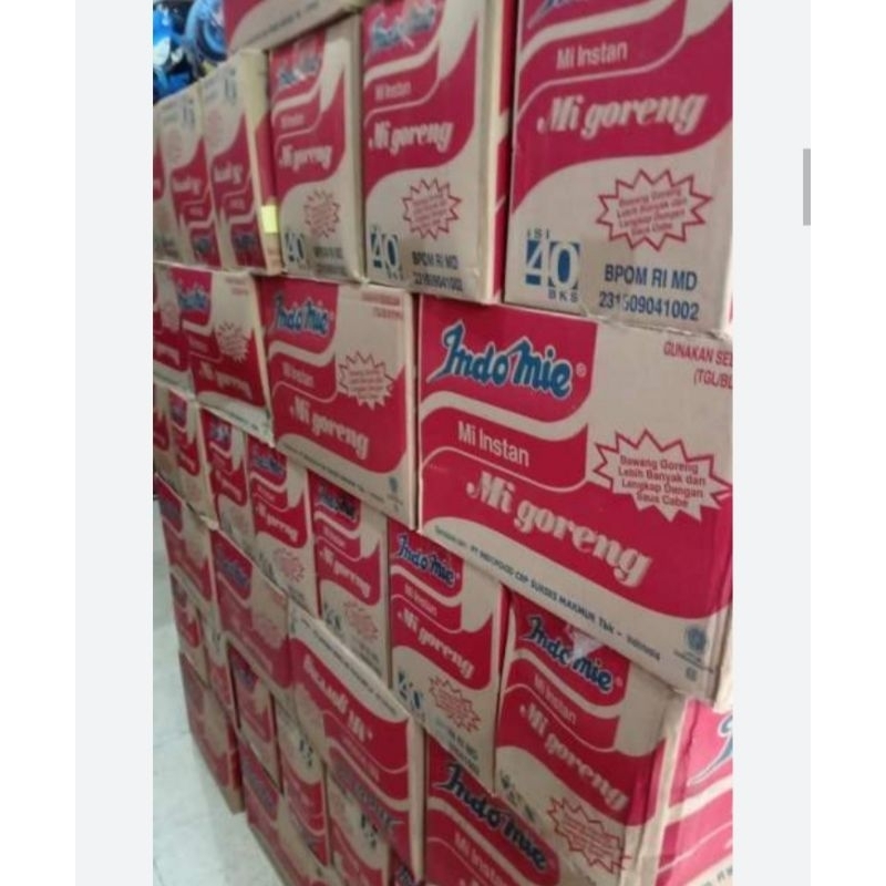 

Indomie Goreng 1 dus isi 40 pcs