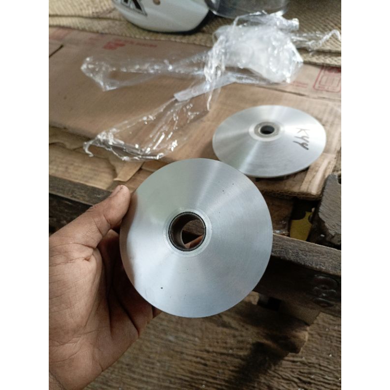 pully depan beat k44 bubut 13,8 +interlok