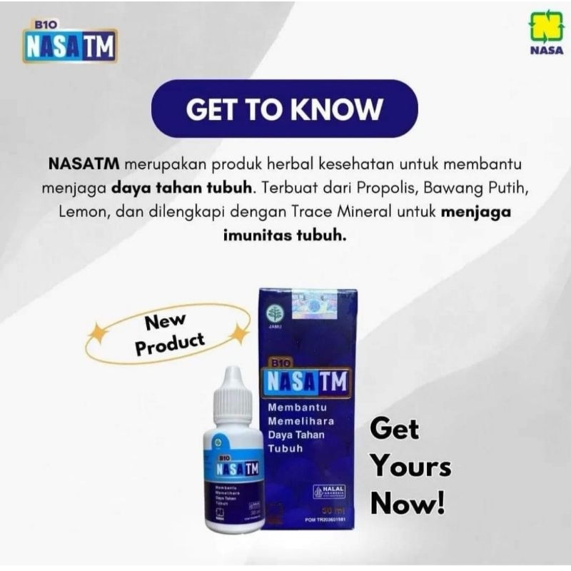 NSTM /8IO NASATM NASA Super Trace Mineral | Suplemen Kesehatan
