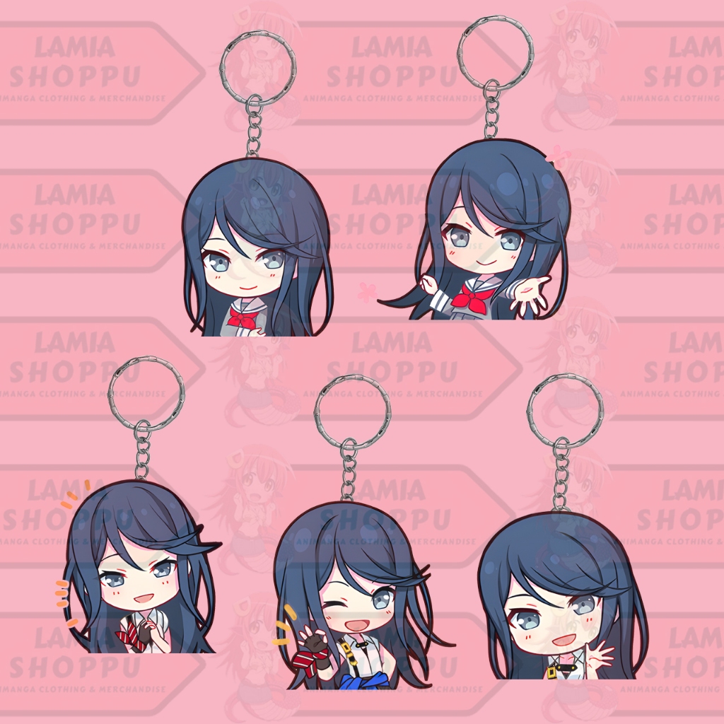 Gantungan Kunci Project Sekai | Gantungan Kunci Hoshino Ichika Chibi | Keychain Ichika Leo/need