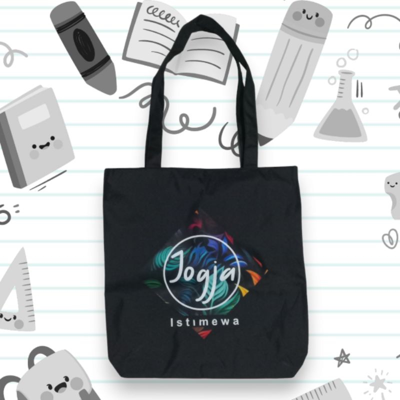 TOTEBAG MOTIF JOGJA KHAS OLEH OLEH MALIOBORO JOGJA