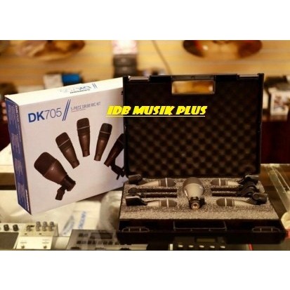 Mic Drum Set Samson DK705 DK 705 5-piece Original