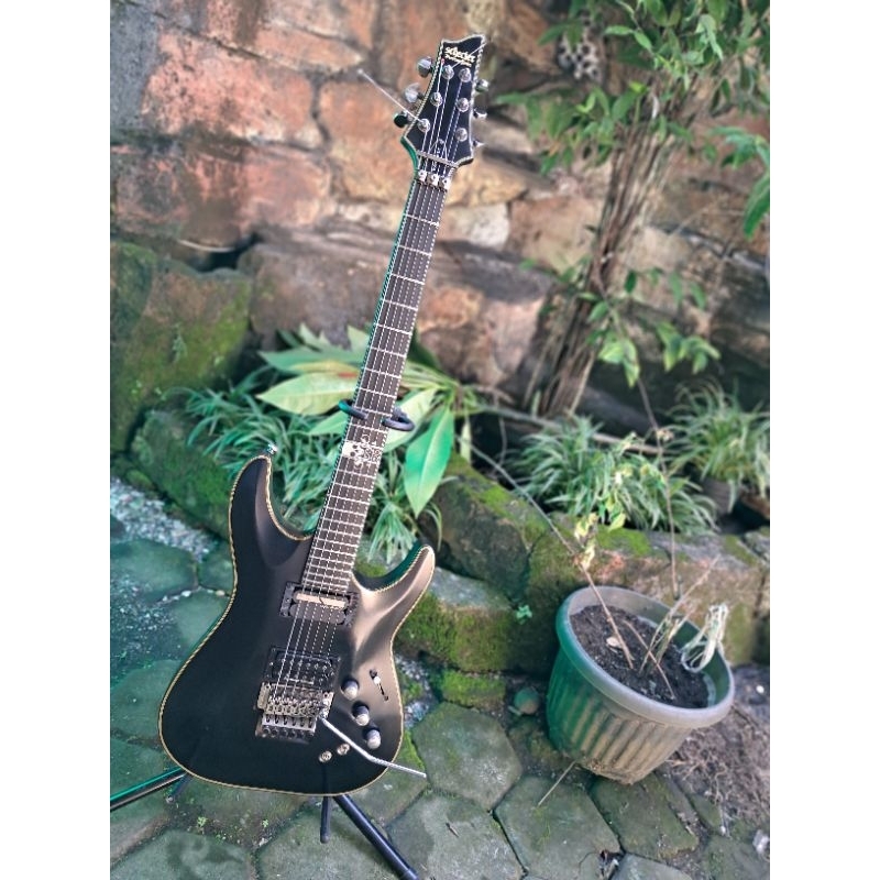 GITAR Schecter BLACKJACK SLS C1 FR SUSTAINIAC Made in Korea 2012, NEGO