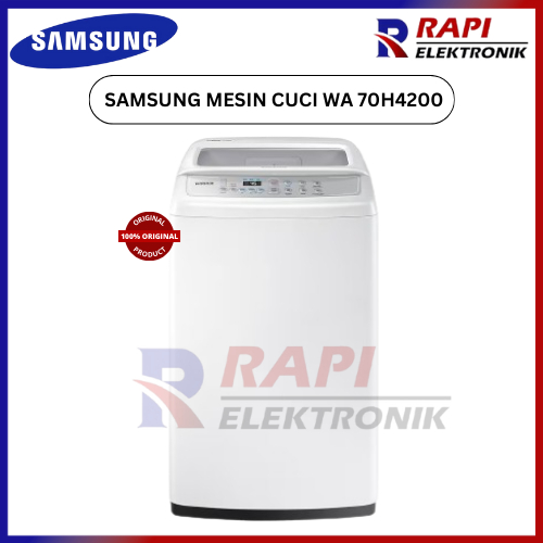MESIN CUCI SAMSUNG WA 70H4200 Mesin Cuci Top Load dengan Wobble™ Technology