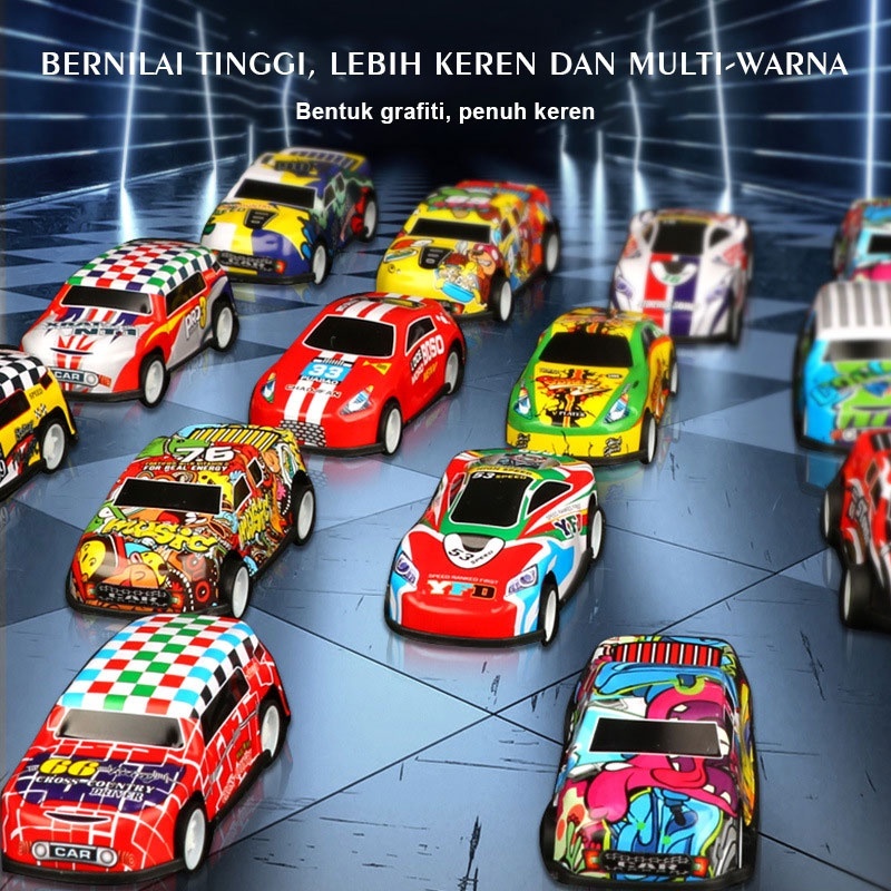 

CODMobil Balap Mainan Mini Tarik Kembali Edisi Kolektor 20/30 Buah Mobil Tarik Kembali Mobil Aloi
