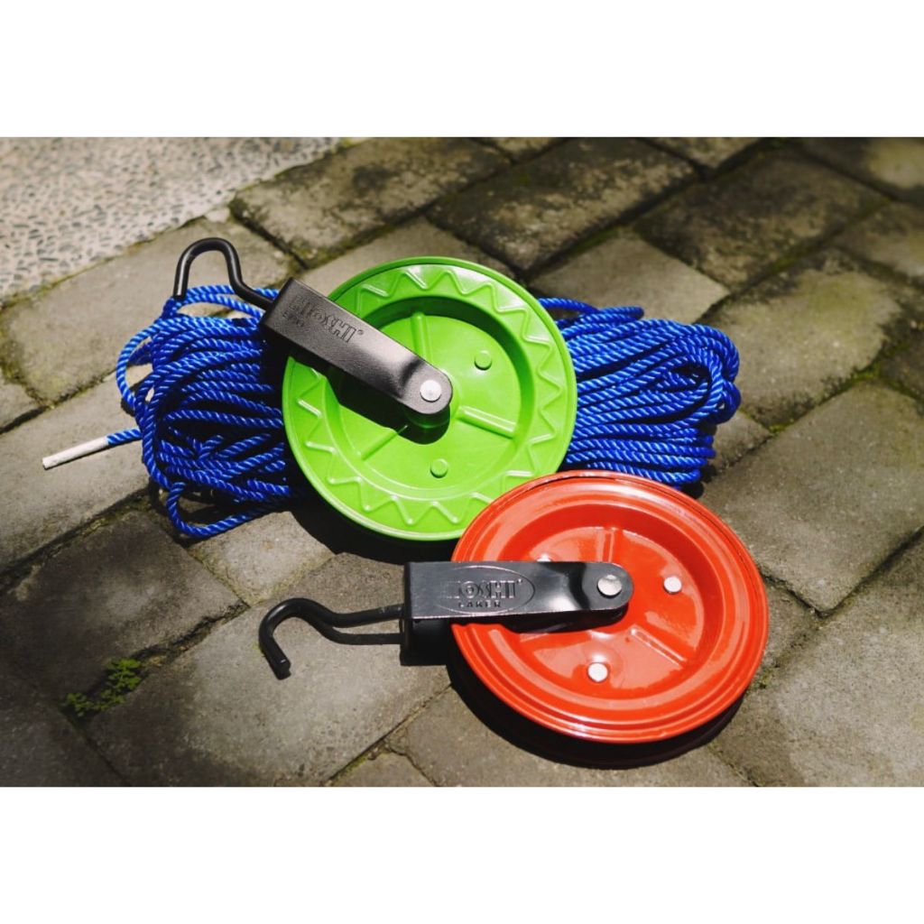 Katrol Sumur/Kerekan Timba/Kerekan sumur warna