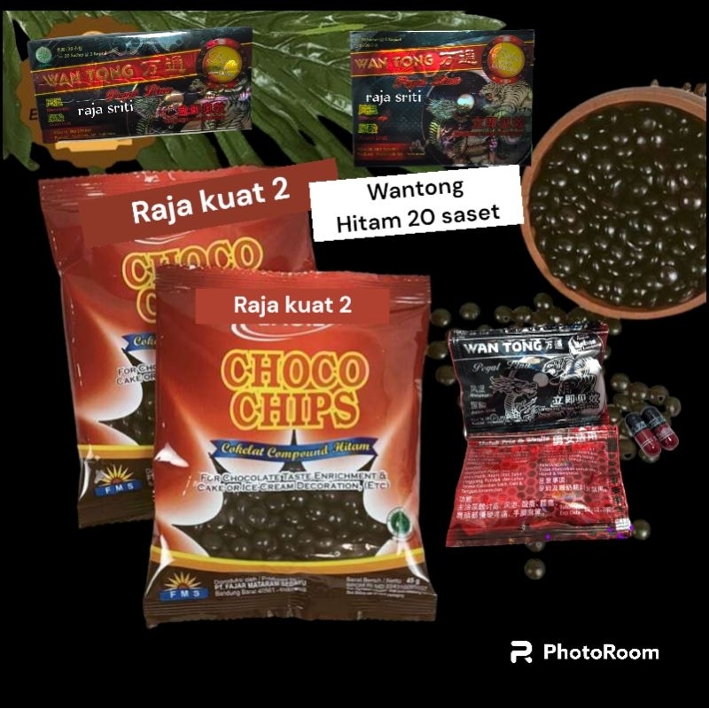 

makanan choco warna hitam isi 20
