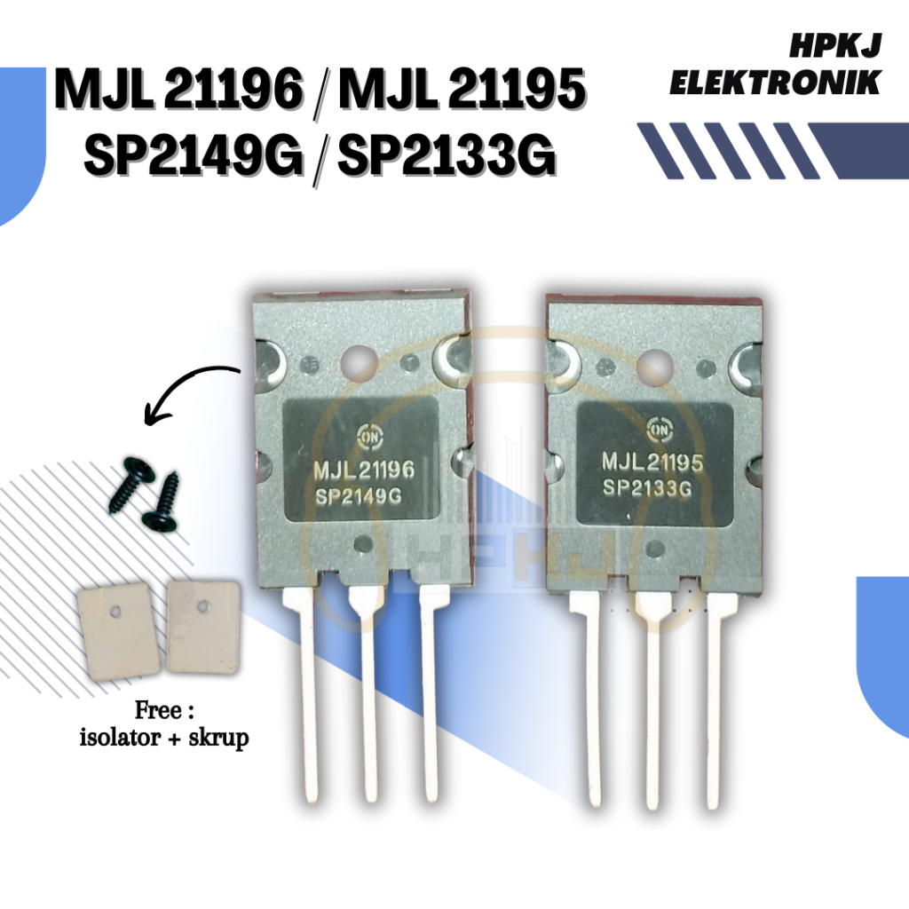 TRANSISTOR POWER MJL21195 MJL21196 MJL 21195 21196