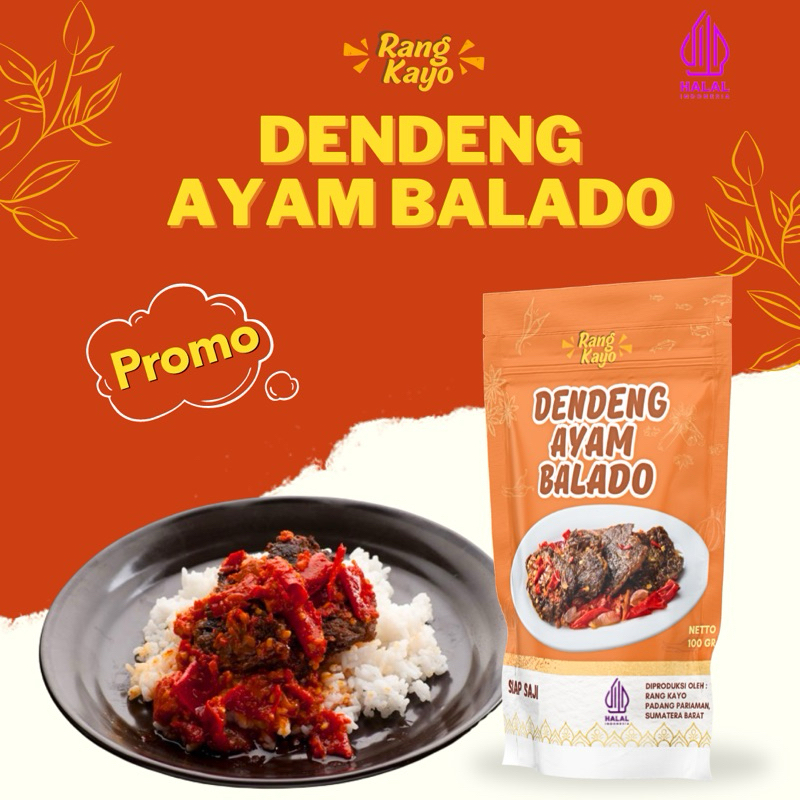 

Rang kayo - Dendeng Basah Ayam Balado 125 gram