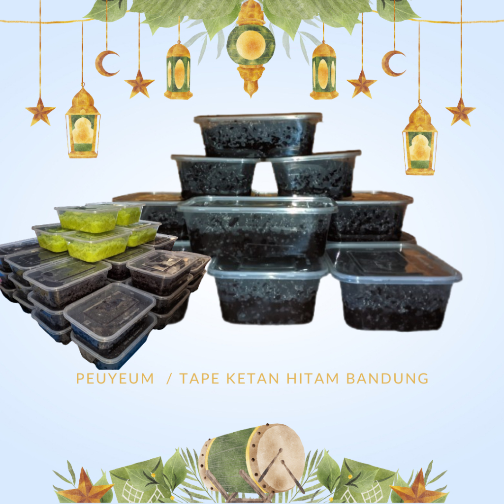 Peuyeum Ketan Hitam Tape Ketan Hitam Bandung