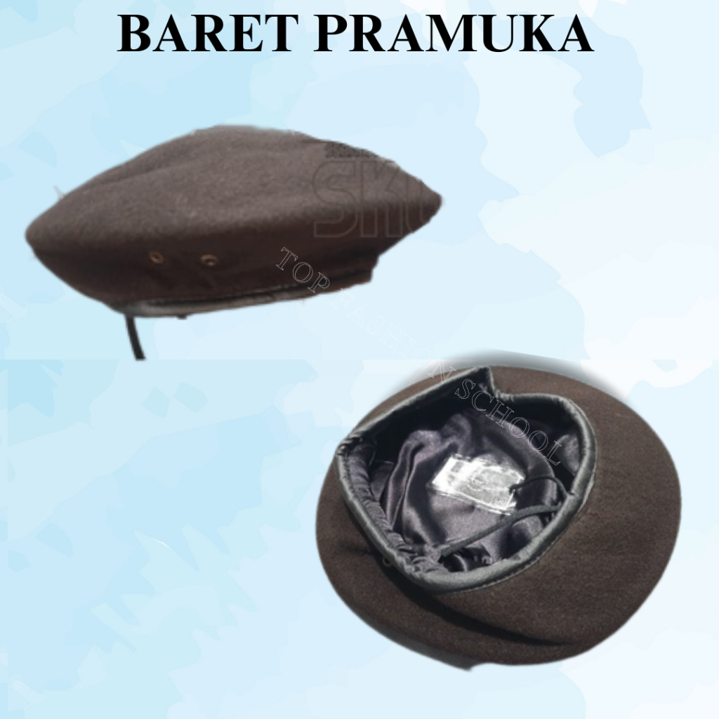 TOPI PRAMUKA LAKI-LAKI(BARET)