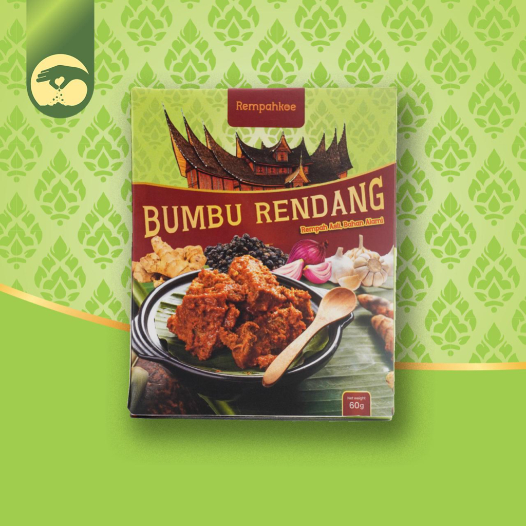 

Rempahkoe Bumbu Instant Rendang | Bumbu instan bebas pengawet non MSG tanpa penguat rasa - Bumbu instan murah cepat saji
