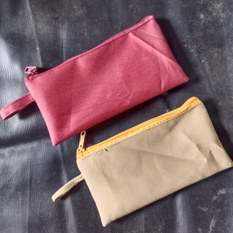 

pouch dompet dompet pensil kanvas