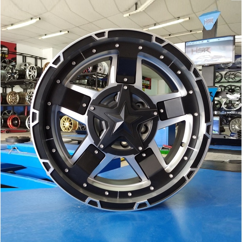 Velg Mobil Ring 17 HSR RASTA 3 SMB/MF - Pajero Sport, Strada, Triton