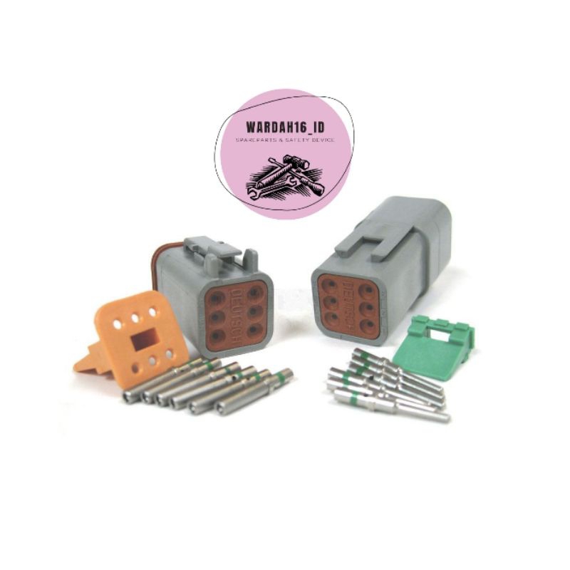 Deutsch connector 6 way kit connector 6 pin
