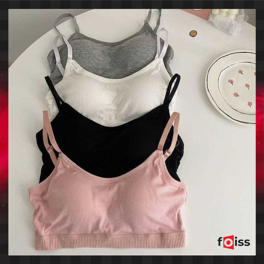 Foiss Bra O Bra Wanita BH Cewek Tanpa Kawat BH Import Wanita 1126