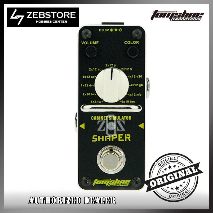 Efek Effect Pedal Tomsline Aroma ASR-3 Shaper Cabinet Simulator