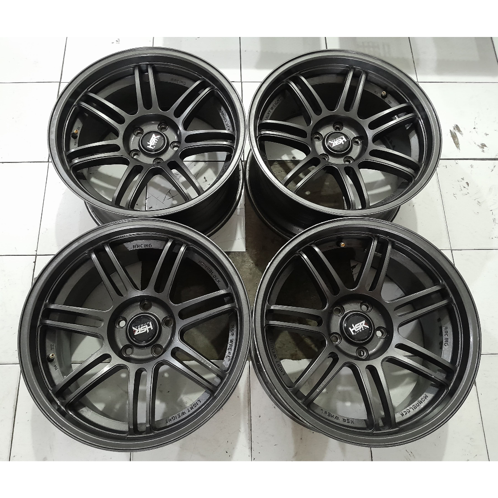 VELG MOBIL SECOND HSR BOON RING 18 LEBAR 9,5 PCD 5X114,3  INNOVA