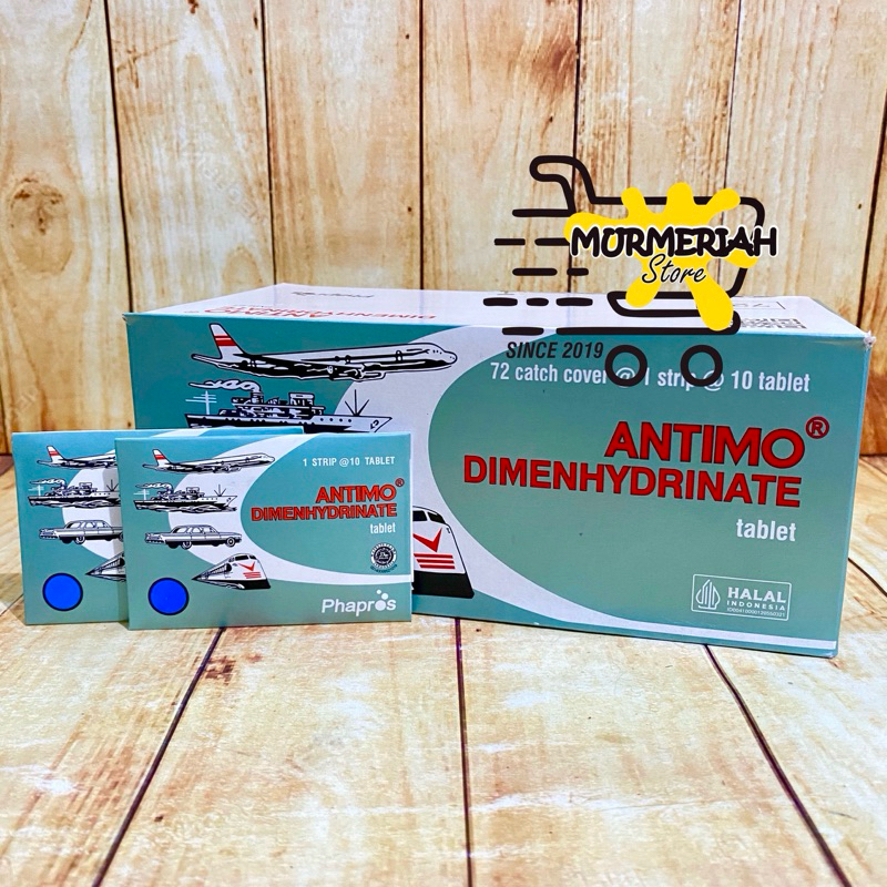 ANTIMO Tablet box isi 72 Strip @10 tablet