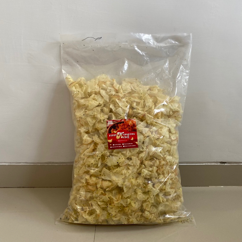 

[1KG/1000GR] Keripik Singkong Tipis, Asin/Pedas, Daun Jeruk/Bawang, Keripik Tipis, Keripik Effortless