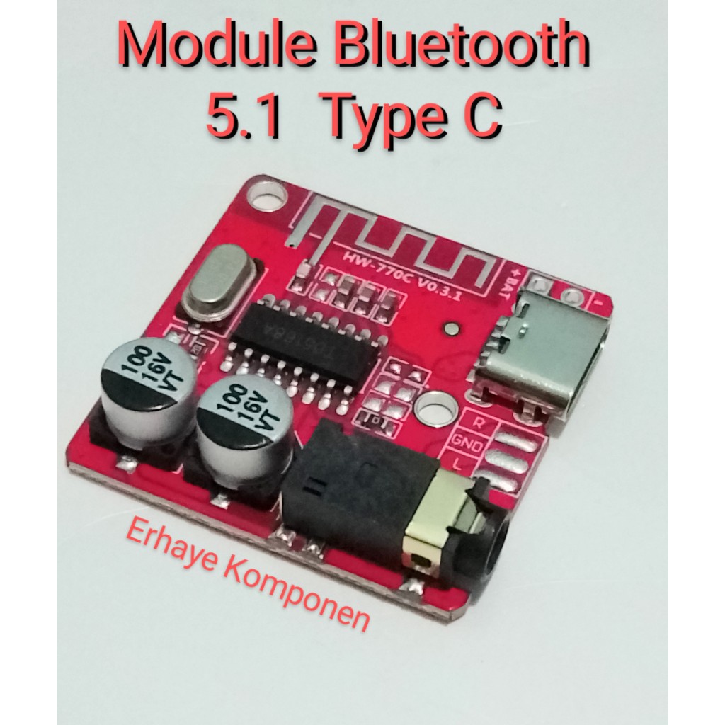 module bluetooth 5.1 Type C DIY PCB bluetooth audio