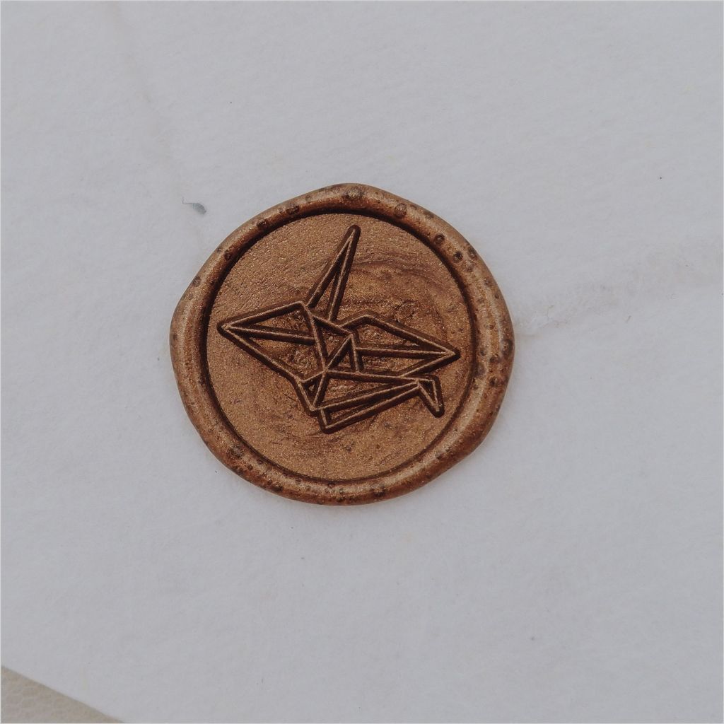 Origami Wax Seal / Lilin segel undangan / Wax Seal 3M