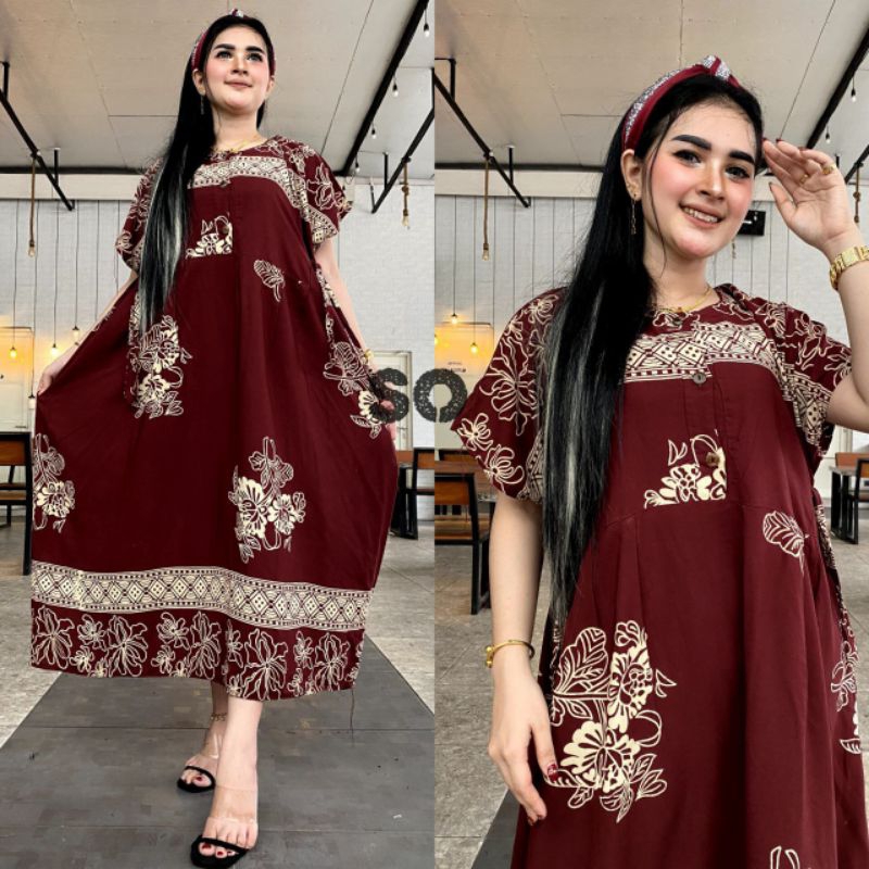 Daster Chibi Rayon Jumbo XXL Trends LD 120 Busui Bumil Daster Kekinian