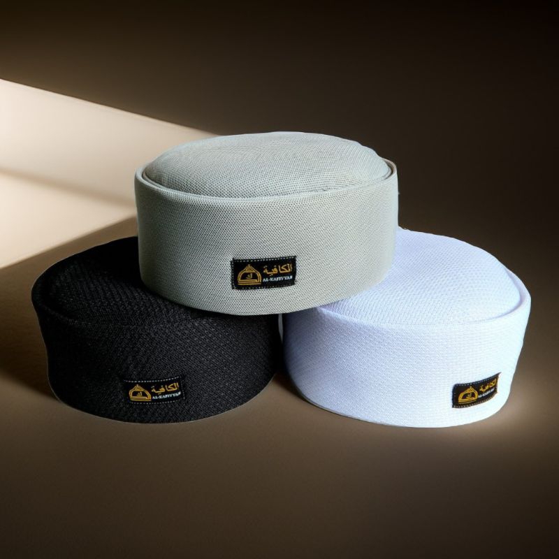 Peci Habasya / Peci putih / Kopiah lipat