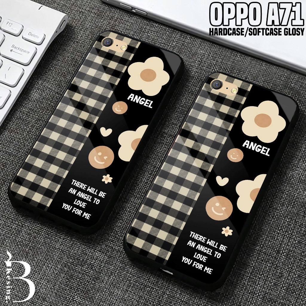 Case Oppo A71 - Casing Oppo A71 Motif BUNGA - Silikon Hp Oppo A71 - Softcase Hp Oppo A71 - Kondom Hp