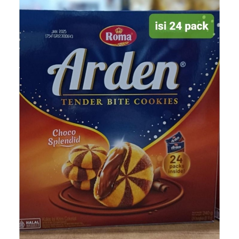 

ARDEN ROMA TENDER BITE COOKIES ISI 24 PACK