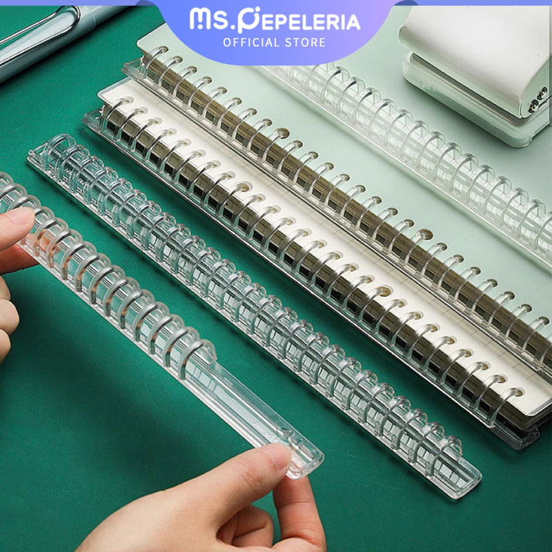 

Binder A5 strip 20 lubang buka tutup Binder B5 plastik pengikat pengikat Kertas 26 lubang-Ms.Pepeleria