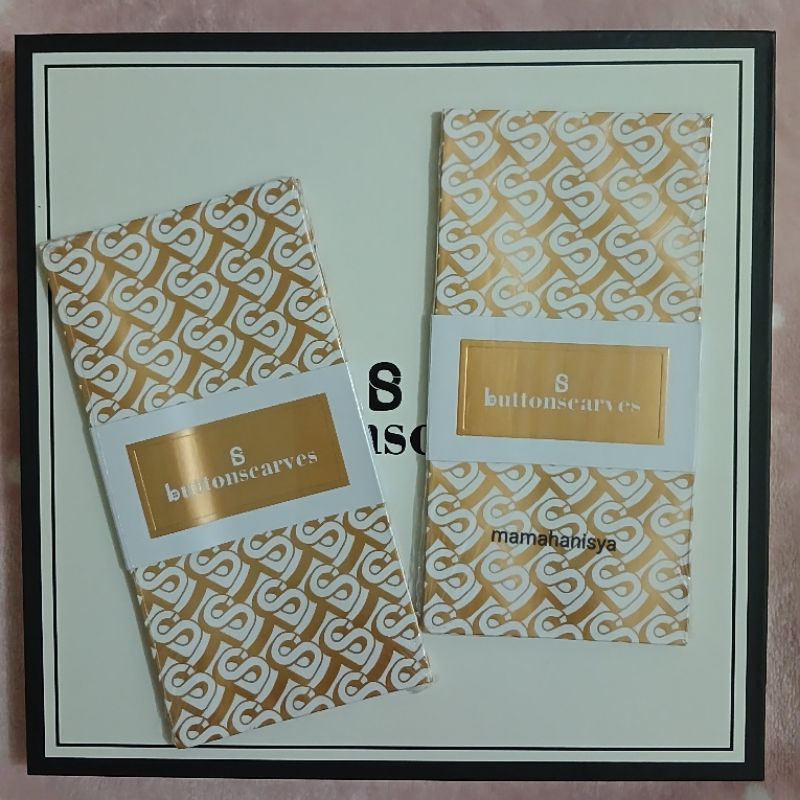 

Buttonscarves Bimu Raya envelopes - gold isi 5 pcs