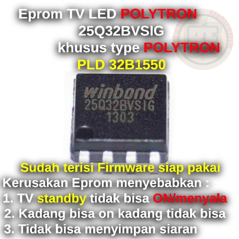 Ic Eprom Firmware TV POLYTRON PLD 32B1550