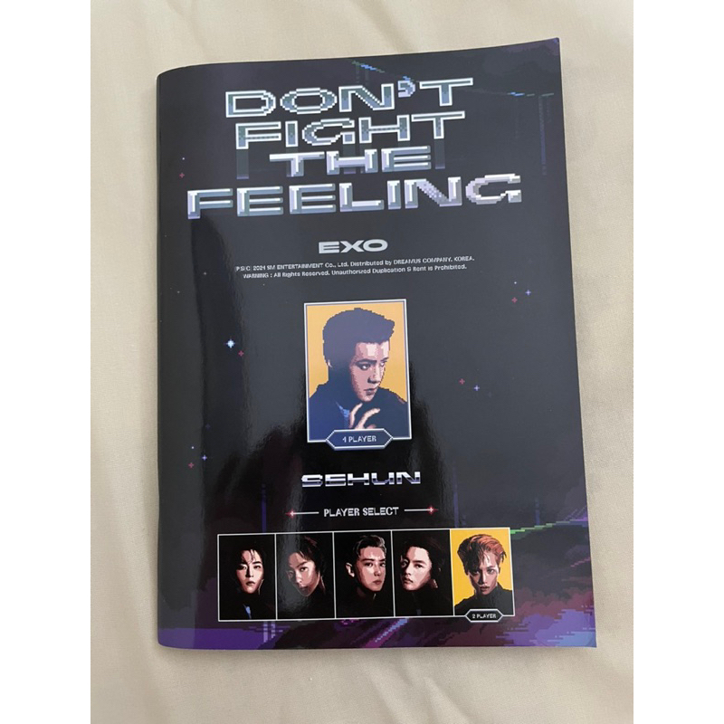 DFTF ALBUM SEHUN EXO (unsealed) - Don’t Fight The Feeling