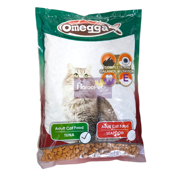Omega Cat Food 1kg / Makanan Kucing Omega 1kg