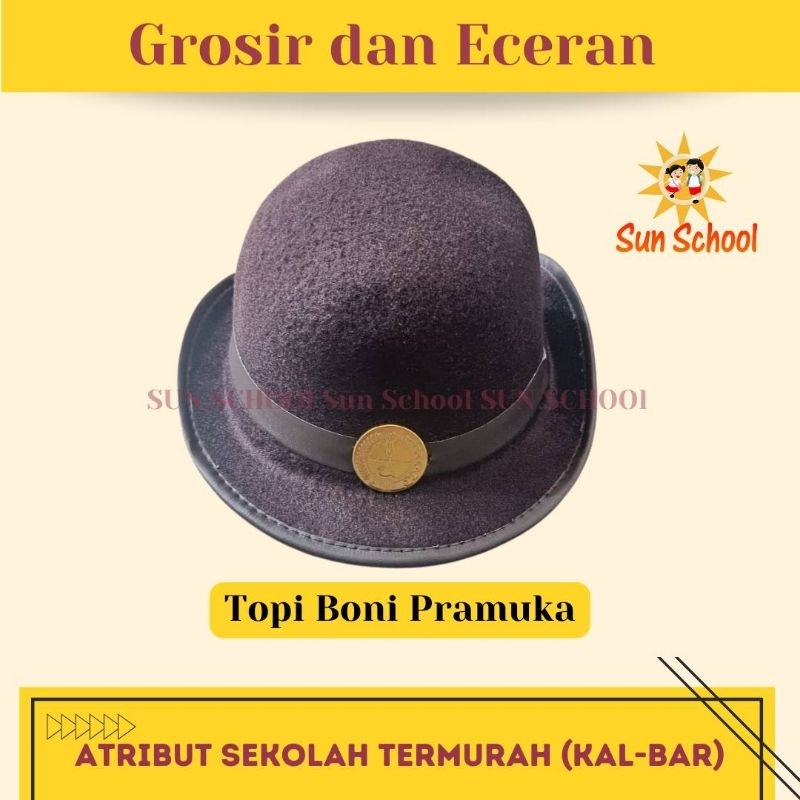 

TOPI BONI / TOPI PRAMUKA CEWEK