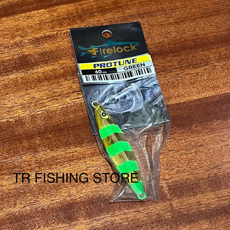 Metal Jig 60 gram Firelock Protune (green)