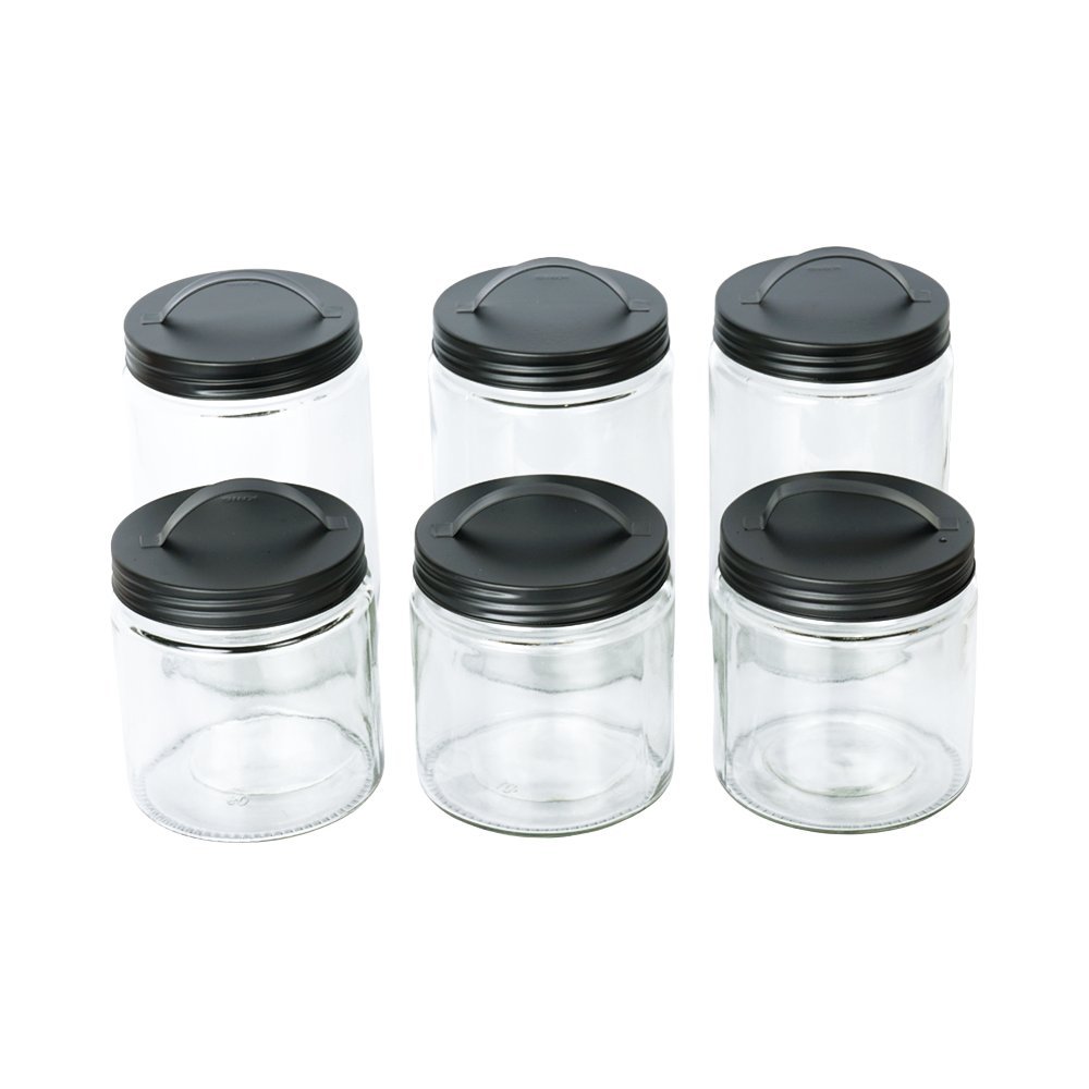 Kriss FoodWare Glass Jar / Topless Kaca Polos Dengan tutup Kedap Udara