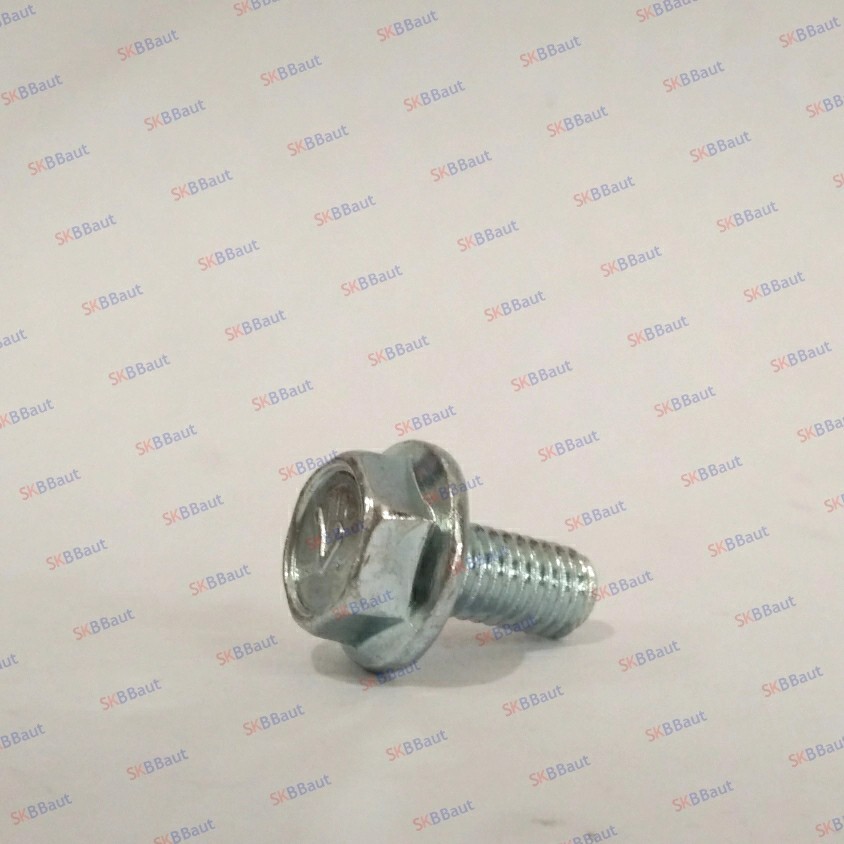 Baut Topi Baut Flange M6x12mm / Flange Bolt M6x12mm