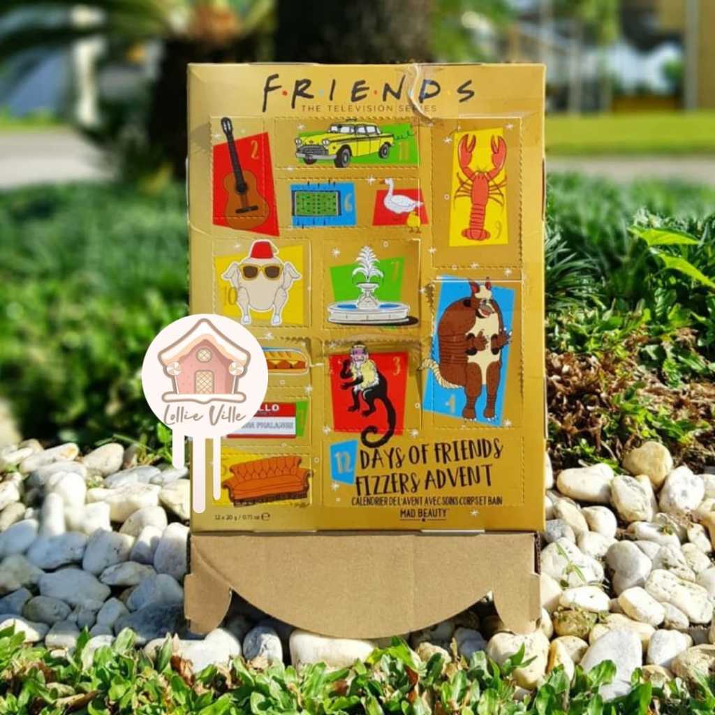 

Friends TV Show 12 Days Bath Fizzers Advent Calendar