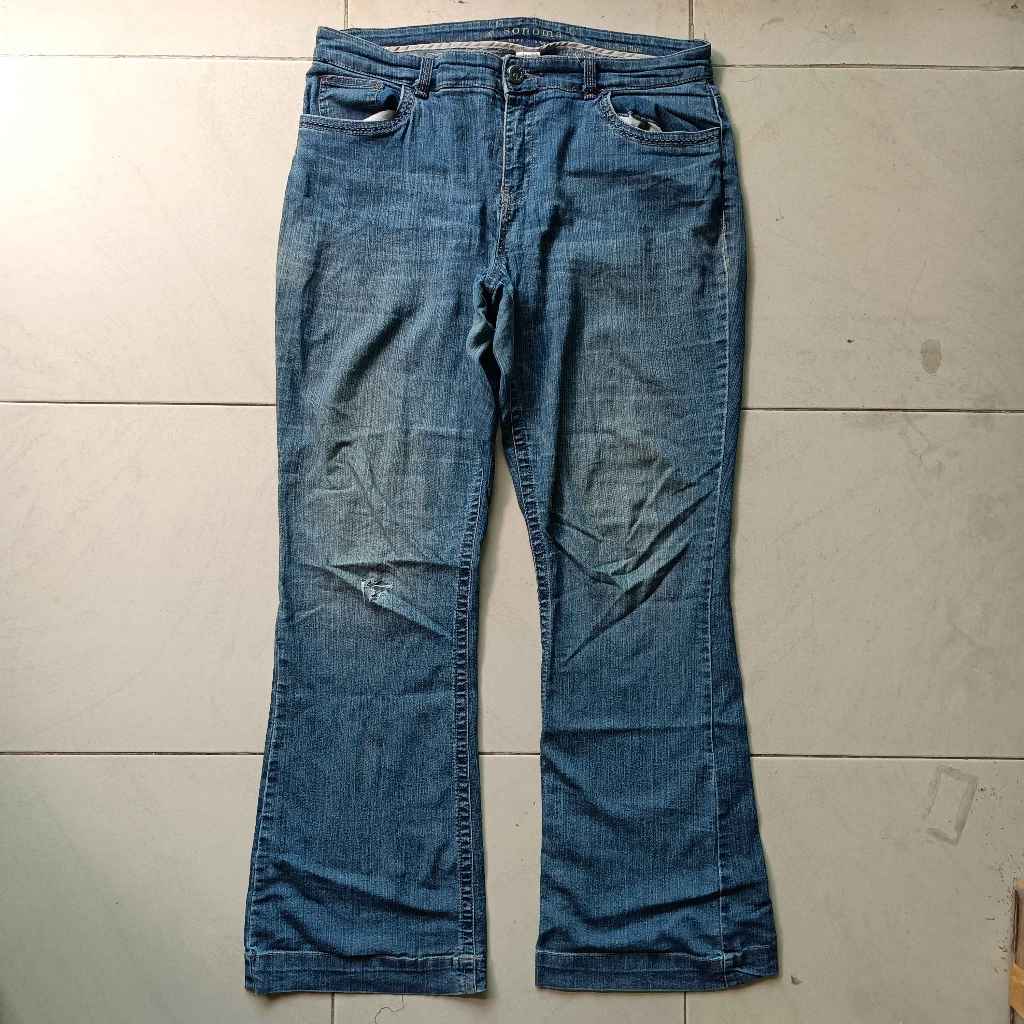 Celana Jeans Big Size Sonoma Pria Second Original