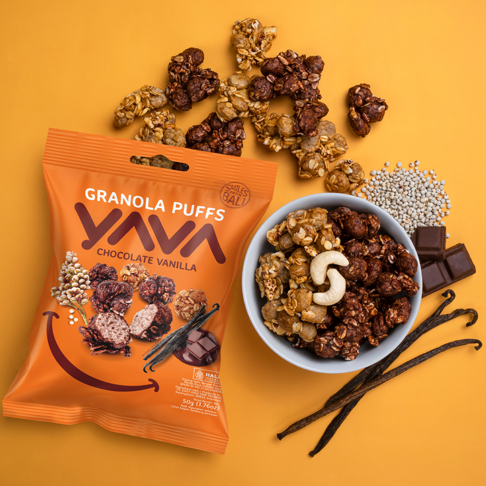 

YAVA Granola Puffs Chocolate Vanilla 50g