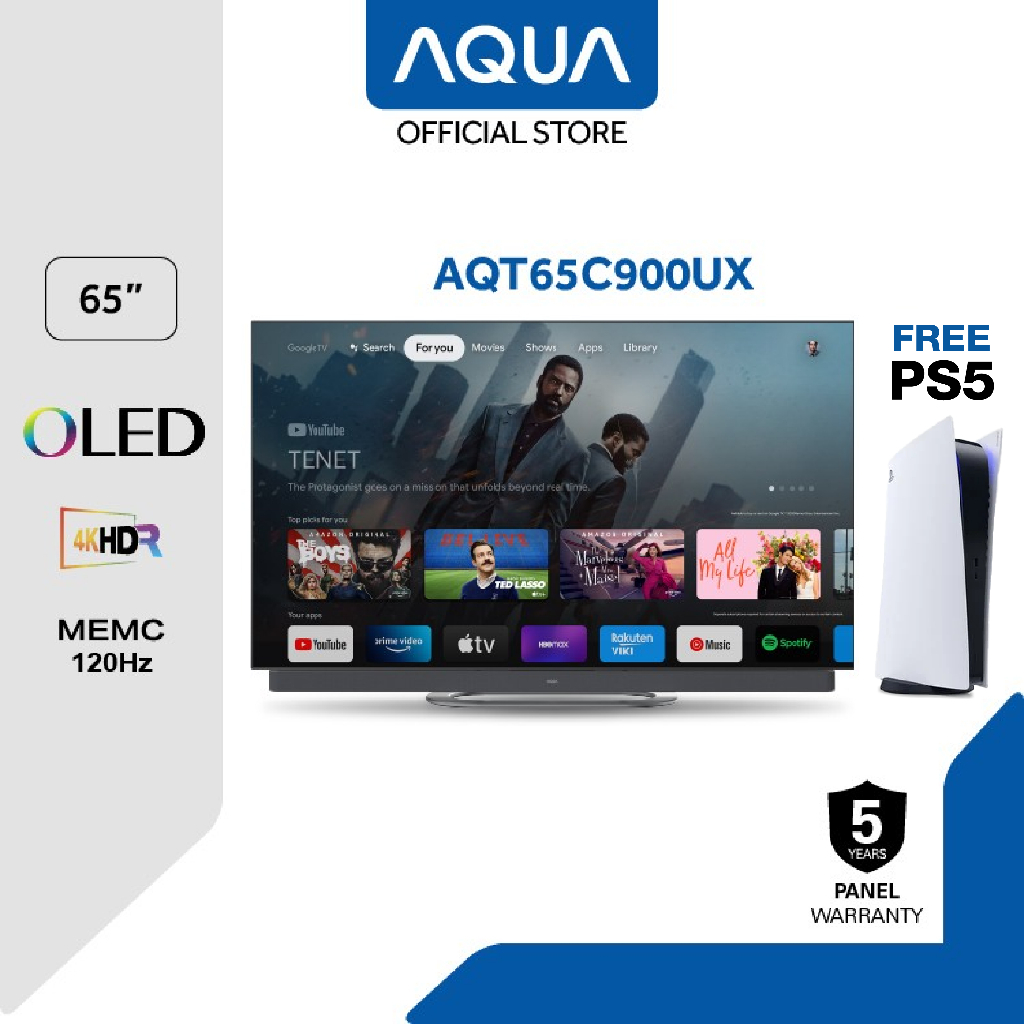 AQUA Elektronik TV OLED AQT65C900UX